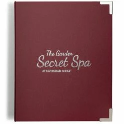 Guest Room Folders - Cambridge Design Room Folder - Faux Leather - Tag Fixing - A5 Size