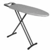 Corby Classic Ironing Board With Iron Rest - Black Frame - Light Grey Cover - Pack Of 4
