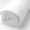 Baby Bedding - Baby Bed Linen - 100% Cotton Cellular Blanket - 86x112cm (34x44") - White