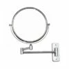 Bathroom Mirror - Vanity / Shaving - Wall Mounted - Double Arm - Double Sided - Chrome Finish