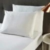 Hotel Pillow - Just Like Down Eco 100% Recycled Hollow Fill - 800g - Firm Support - 48x74cm - White