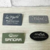 Hotel Staff Name Badges - Tarsus Engraved Metal Name Badges - Powder Coated Metal