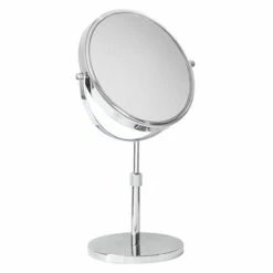 Bathroom Mirror - Corby Winchester - Free Standing Mirror - Double Sided - Chrome - Case Of 6