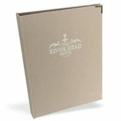 Guest Room Folders - Woburn Design - Woven Fabric Style - Ring Fixing - A4 Size