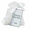 Hotel Amenities - 30g Luxury Bath Salts In Organza Bag - 20 Per Case