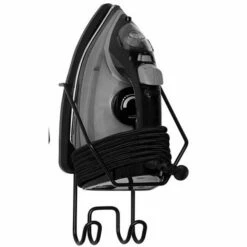 Hotel Irons And Ironing Board Holder - Corby Sherwood For 2000w Iron - Black Finish - Case Of 6