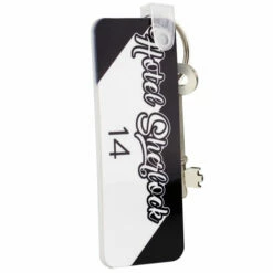 Acrylic Rectangle Key Tag