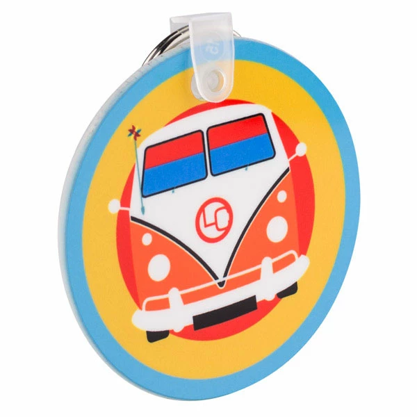 Acrylic Round Key Tag - 63mm