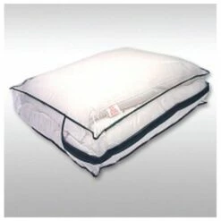 Hotel Pillow Storage Bag - Zipped - With Handles - Heavy Duty Clear Pvc - Pack Of 10