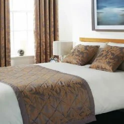 Kensington Quilted Bedspread - Polyester / Cotton - Greystone