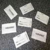 Hotel Key Card Envelopes - 60mm X 95mm - White