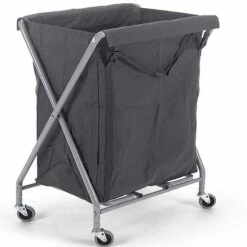 Numatic Laundry Trolley With 150 Litre Linen Bag - Nx1501 - Grey