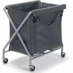 Numatic Laundry Trolley With 200 Litre Linen Bag - Nx2001 - Grey