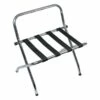 Corby Ashton Folding Luggage Rack With Rear Bar - Chrome