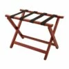 Corby York Wooden Folding Luggage Rack - Mahogany Finish