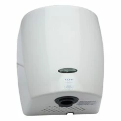 Magnum Blue Lightning Hand Dryer- White
