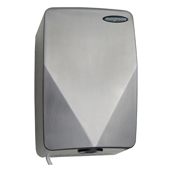 Magnum Crystal Hand Dryer - 1350 Watts - Grained 304 Stainless Steel