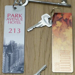 Metal Key Tag - Printed