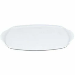 Hotel Hospitality Welcome Tray - Corby Middleton Standard Beverage Tray - White - Case Of 5