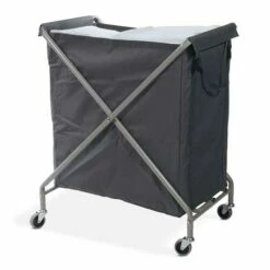 Numatic Laundry Trolley With 240 Litre Washable Linen Bag - Nx2401 - Grey