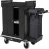 Numatic Nukeeper Housekeeping Laundry Trolley - Lockabl Doors - 1 X 100 Litre Bag