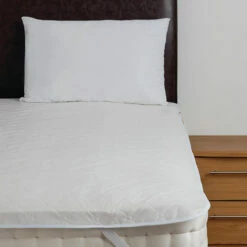 Pvc Backed Quilted Mattress Protector - Waterproof