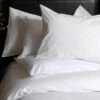 Hotel Pillow Cases - Luxury 100% Egyptian Cotton Percale - 200 Thread Count - White