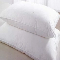 Hotel Pillow - Mitre Lucille - Luxury Goose Down & Goose Feather Pillow - 700g - 48x74cm - White
