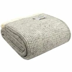 Hotel Throw - Pure New Wool - 140x240cm - Grey