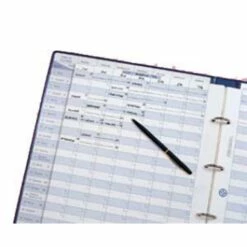 A3 Hotel Room Reservation Diary - Hotel Booking Diary