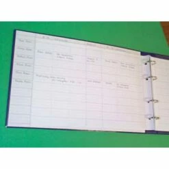 A4 Landscape Hotel Reservation Diary - Restaurant, Room Or Conference