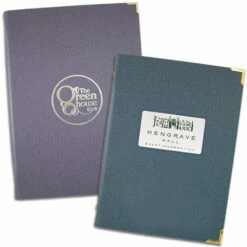 Guest Room Folders - Laminate Folder - Tag Fixing - A4 Size