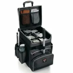 Rubbermaid Quick Cart Cleaning Trolley - Medium - 533(h)x363(w)x419(d)mm - Black
