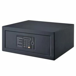 Hotel Room Safes - Corby Whitehall Digital Compact Safe - Black