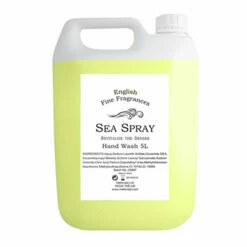 Sea Spray Collection Hotel Toiletries - 5 Litre Refill Hand Wash - 2 Per Case