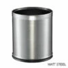 Smart Bin - Hotel Waste Bins - 10 Litre - Brushed Steel With Chrome Rim