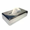 Tissue Box - Rectangular Tissue Box Cover - Sold Individualy - Chrome Finish