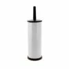 Hotel Toilet Brush And Holder - High Quality - Matt Steel And Black Finish