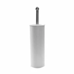 Hotel Toilet Brush And Holder - High Quality - White Finish