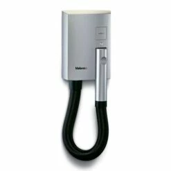Valera Hotello Hotel Bathroom Hair Dryer - 1200watt - IP34 Rated - Suitable For Zone 2 - Silver