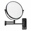 Bathroom Mirror - Corby Winchester - Wall Mounted - Double Arm - Double Sided - Black Finish