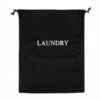 Washable Hotel Laundry Bag - 43x55cm - Black - Case Of 10